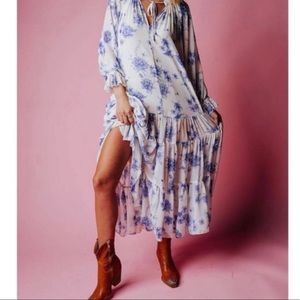 Free People Feeling Groovy size S maxi dress Boho